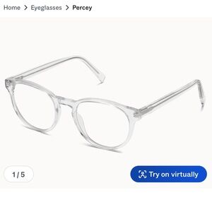 Warby Parker Percey Clear Glasses